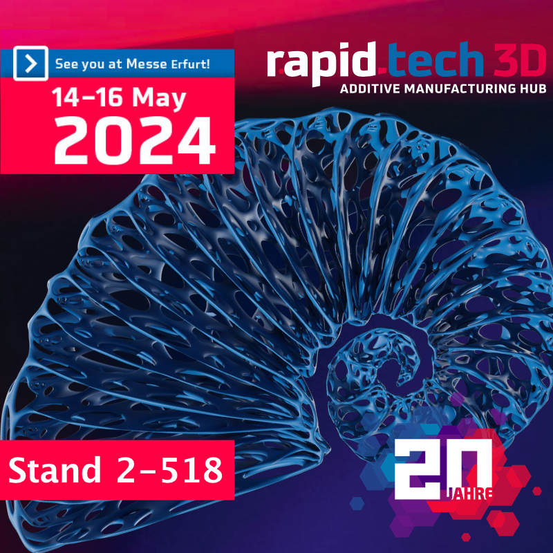 Rapid.Tech 3D in Erfurt